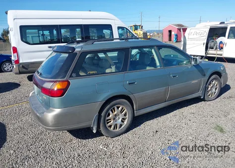 2003 Subaru Outback H6-3.0 L.l. Bean Edition из США, поврежденный, VIN 4S3BH806437631978